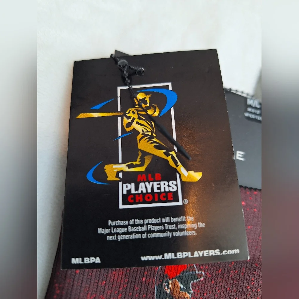 STRIDELINE MLB RAFAEL DEVERS PLAYERS CHOICE SOCKS SIZE MENS ML M 8-12 W 9.5-13.5